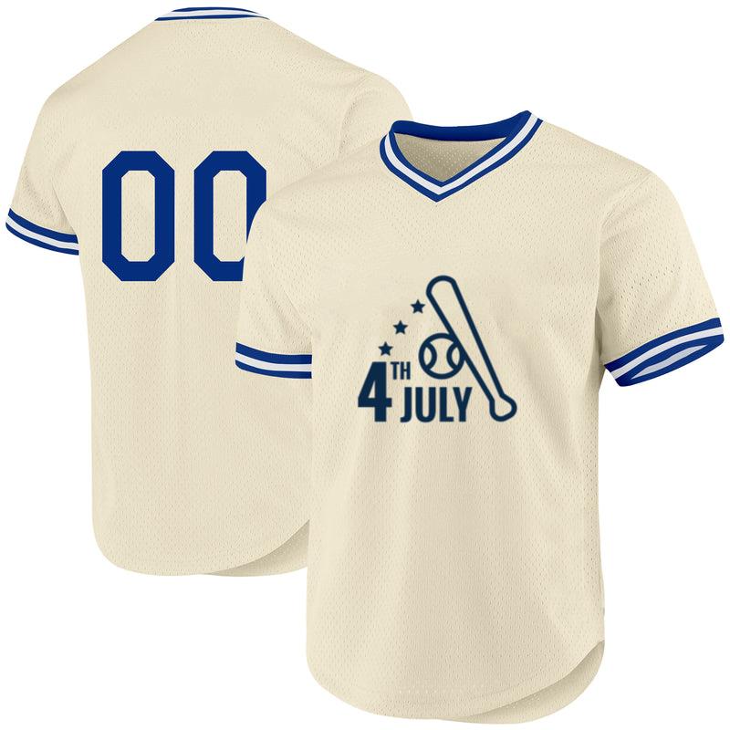 4th July Baseball Bat Flat Baseball Jersey