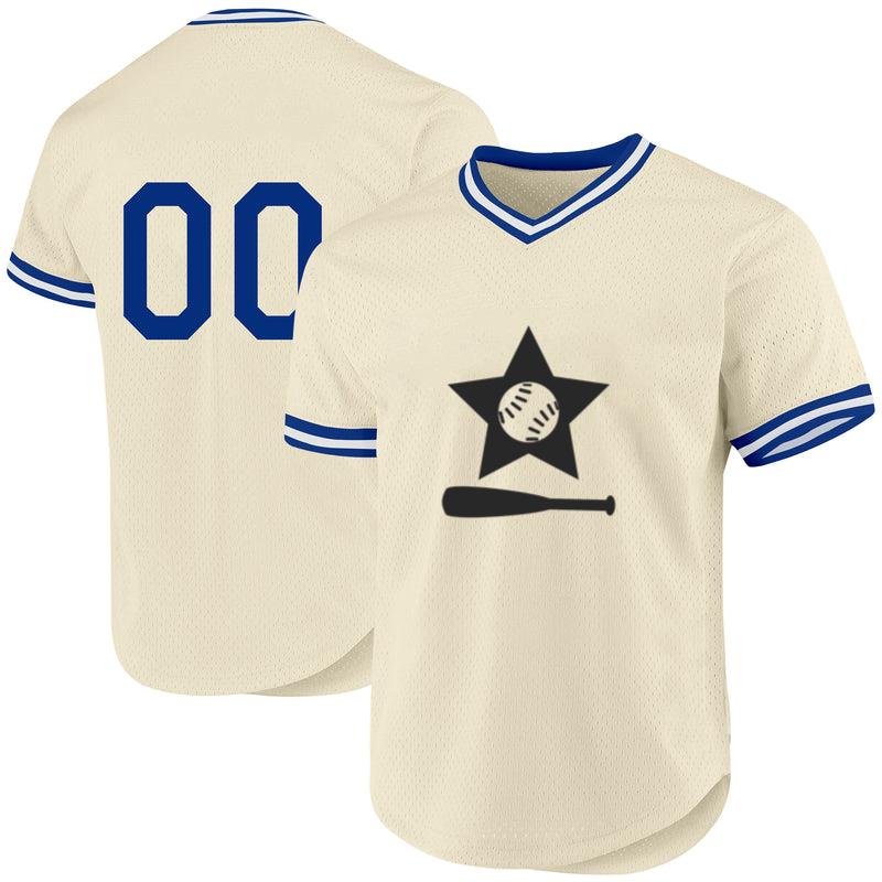 Baseball Bat Star Logo Baseball Jersey
