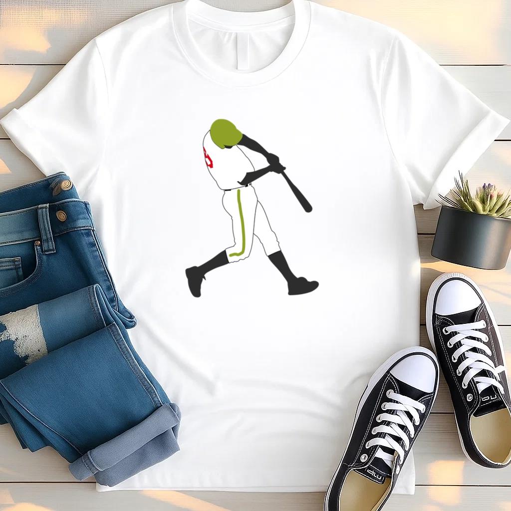 Baseball Player Batting T Shirt