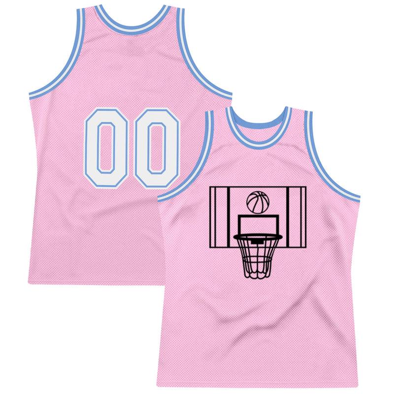 Basketball Hoop And Ball Stroke Basketball Jersey