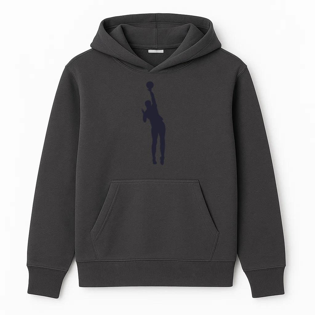 Basketball Player Silhouette Hoodie