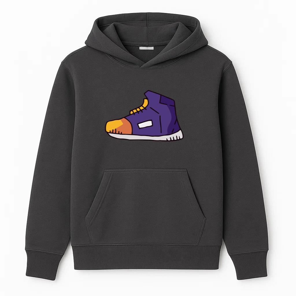 Basketball Sneaker Cartoon Hoodie